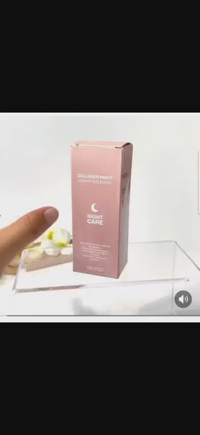 Collagen Night Wrapping Mask Overnight Peel Off Hydrating Face Mask 75ml