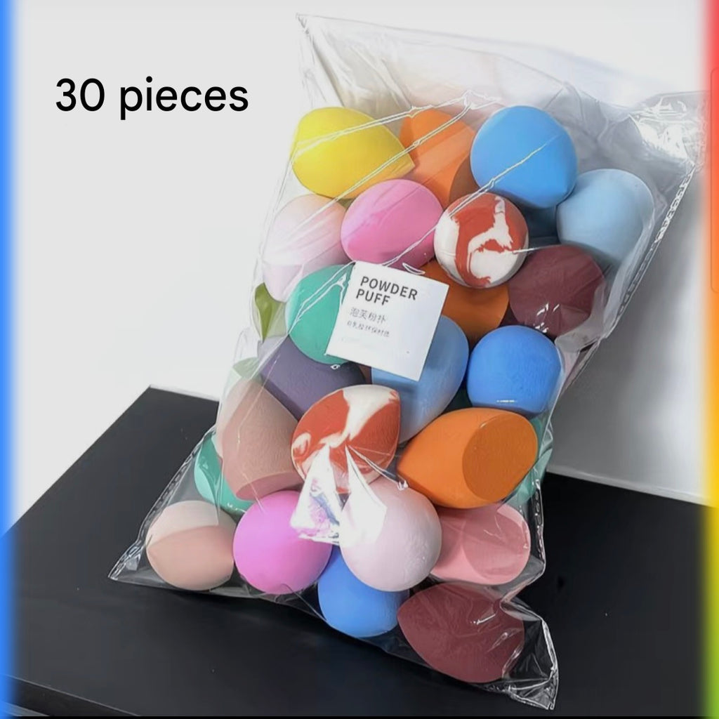 30PCS Beauty Blender Sponge Set Soft Makeup Sponges