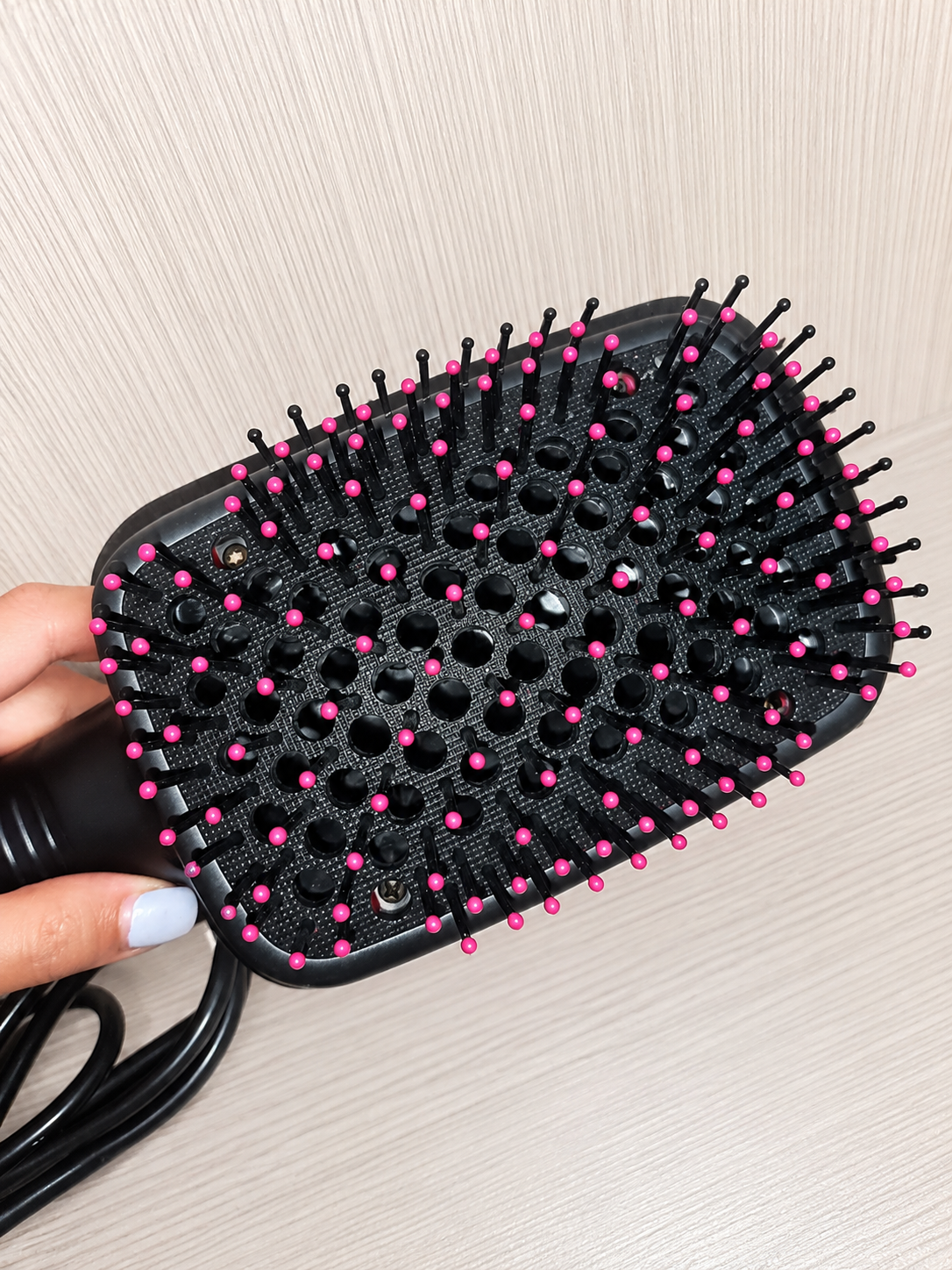 Multifunctional Hot Air Brush Hair Dryer & Straightener Ceramic Hair Styling Comb UK Seller