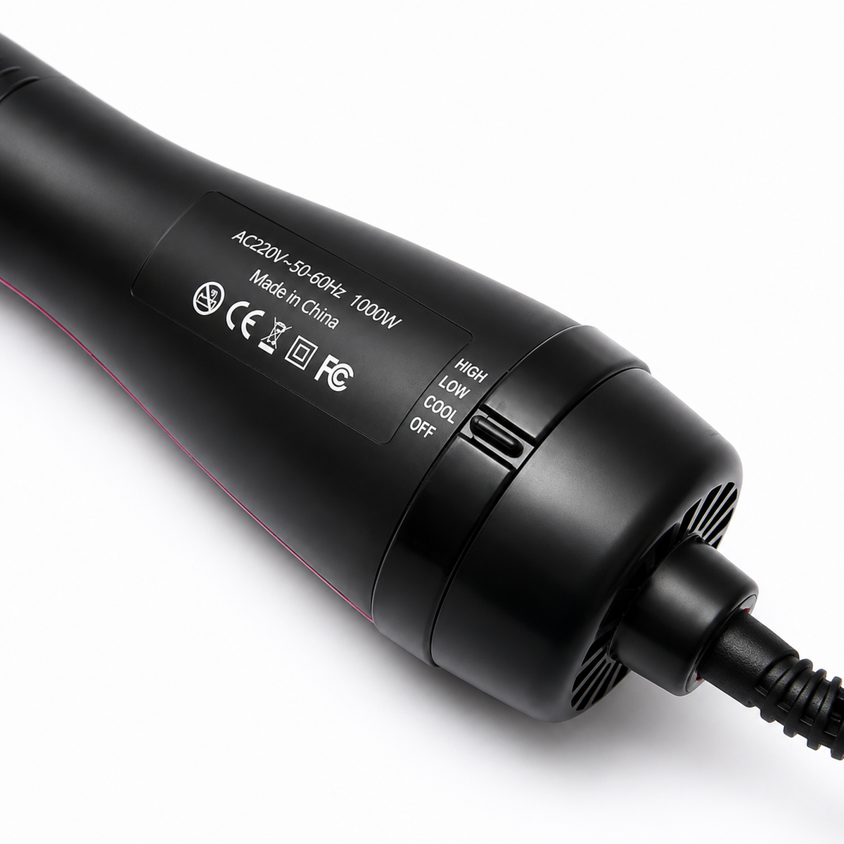Multifunctional Hot Air Brush Hair Dryer & Straightener Ceramic Hair Styling Comb UK Seller