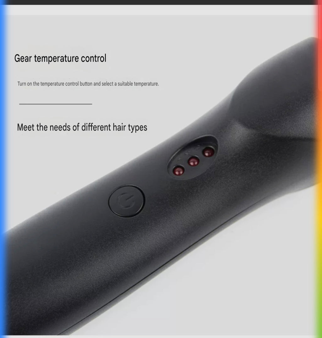 Electric Hot Comb Hair Straightener with Adjustable Heat