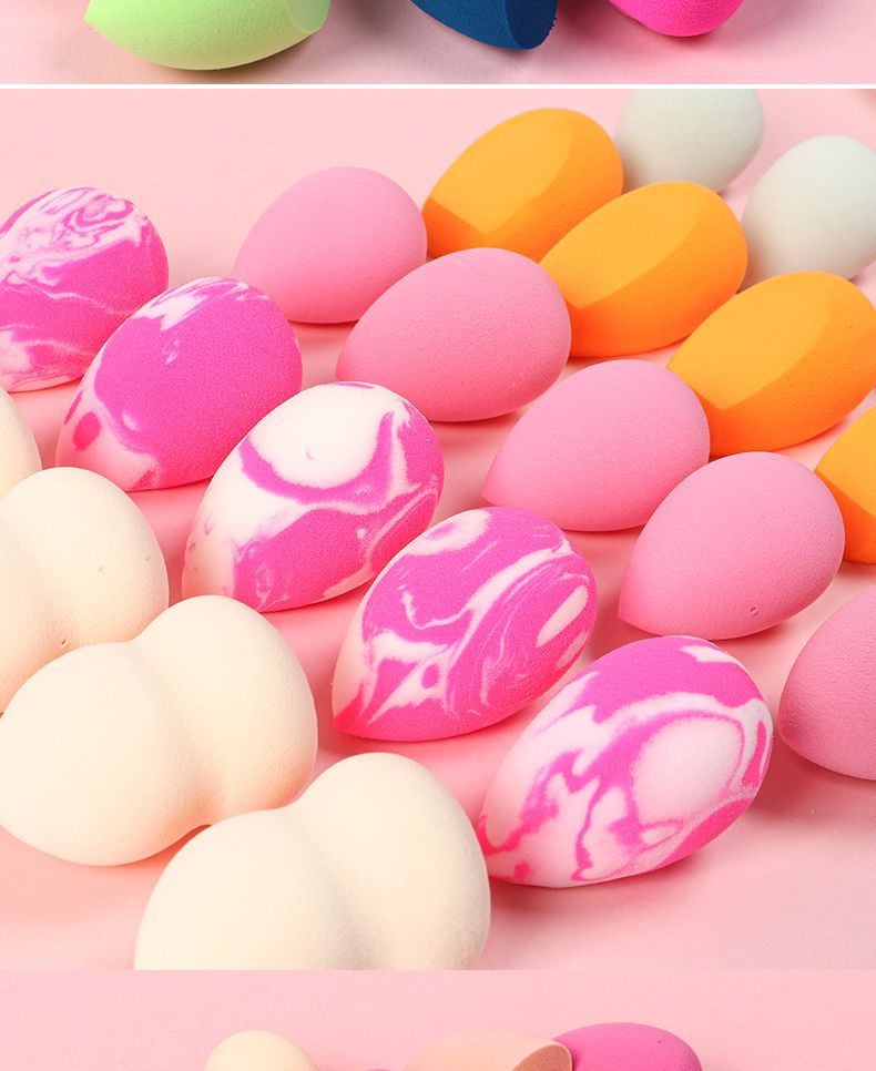 30PCS Beauty Blender Sponge Set Soft Makeup Sponges